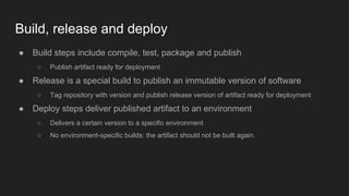 Releaseflow: a healthy build and deploy process | PDF