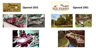 Opened 1955 Opened 1961
 