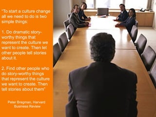 Release The Stories In Your Organization | PDF