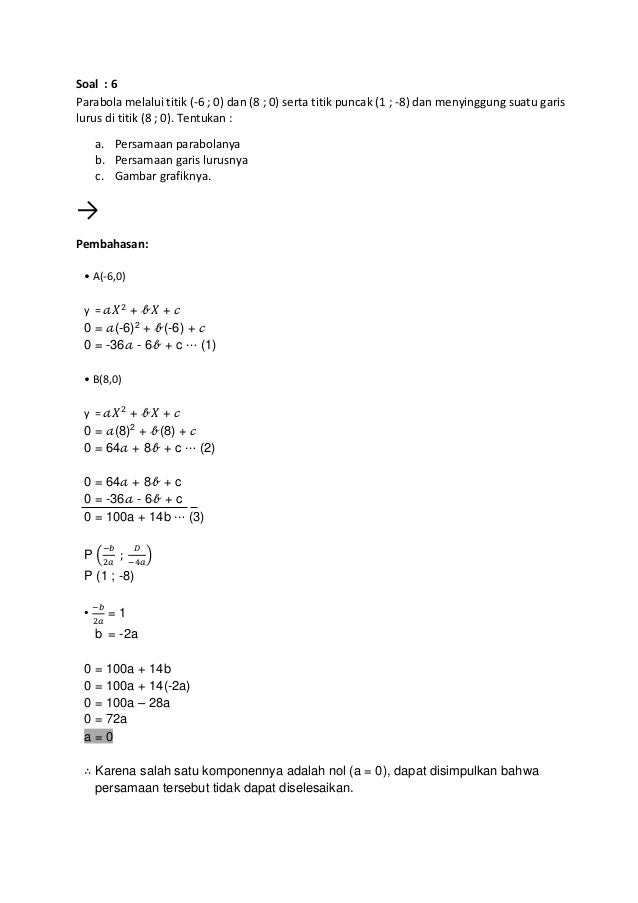 Contoh Soal Matematika Rekayasa