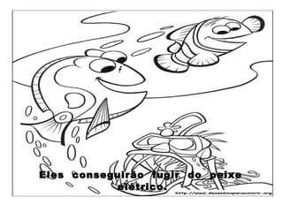 Eles  conseguirão  fugir  do  peixe  elétrico. 