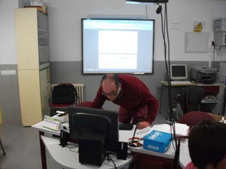 Primera sesión con el relé programable de Siemens.