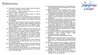 Knowledge
Graph
References
 