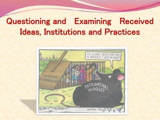 Module 16: Relevance of Gender Dimensions in Teaching and Learning ...