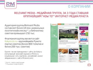 Relevant Media  Yandex Webinar