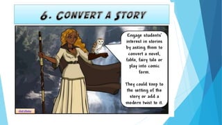 Relevants of using comics in the classroom | PPTX
