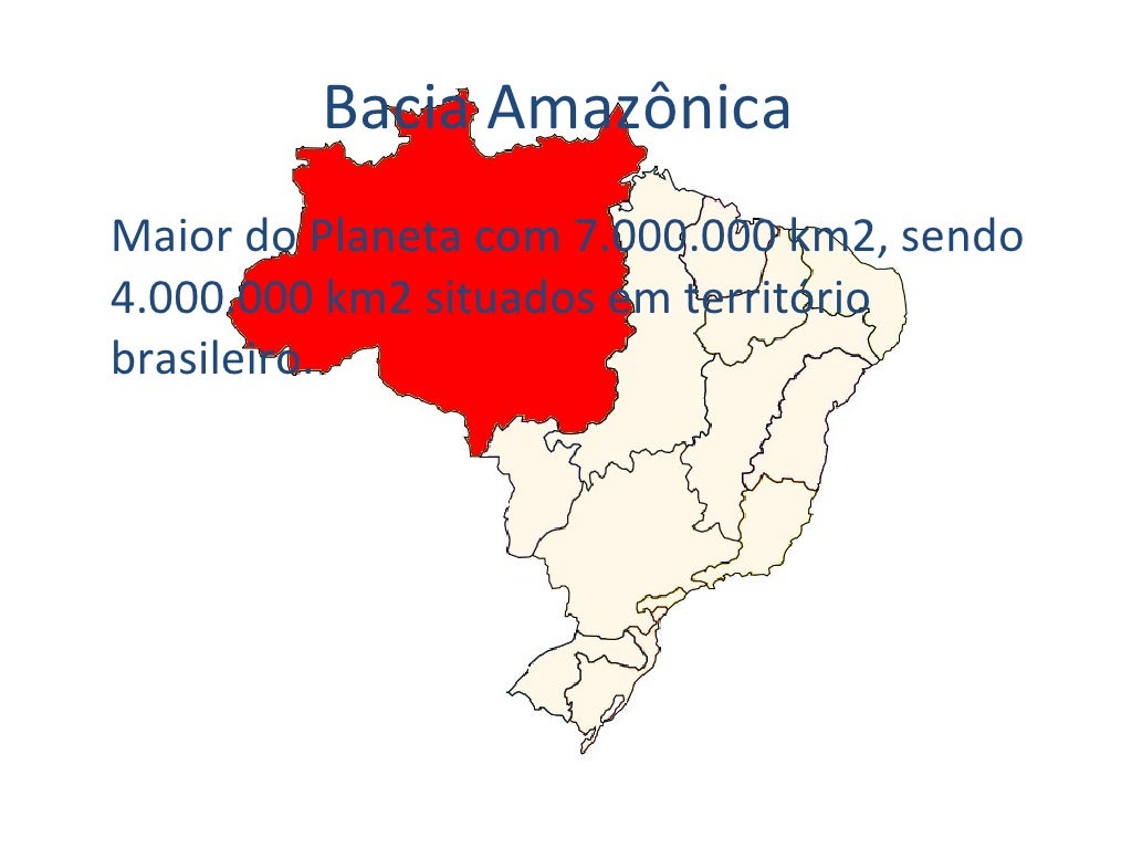 Relevo região norte