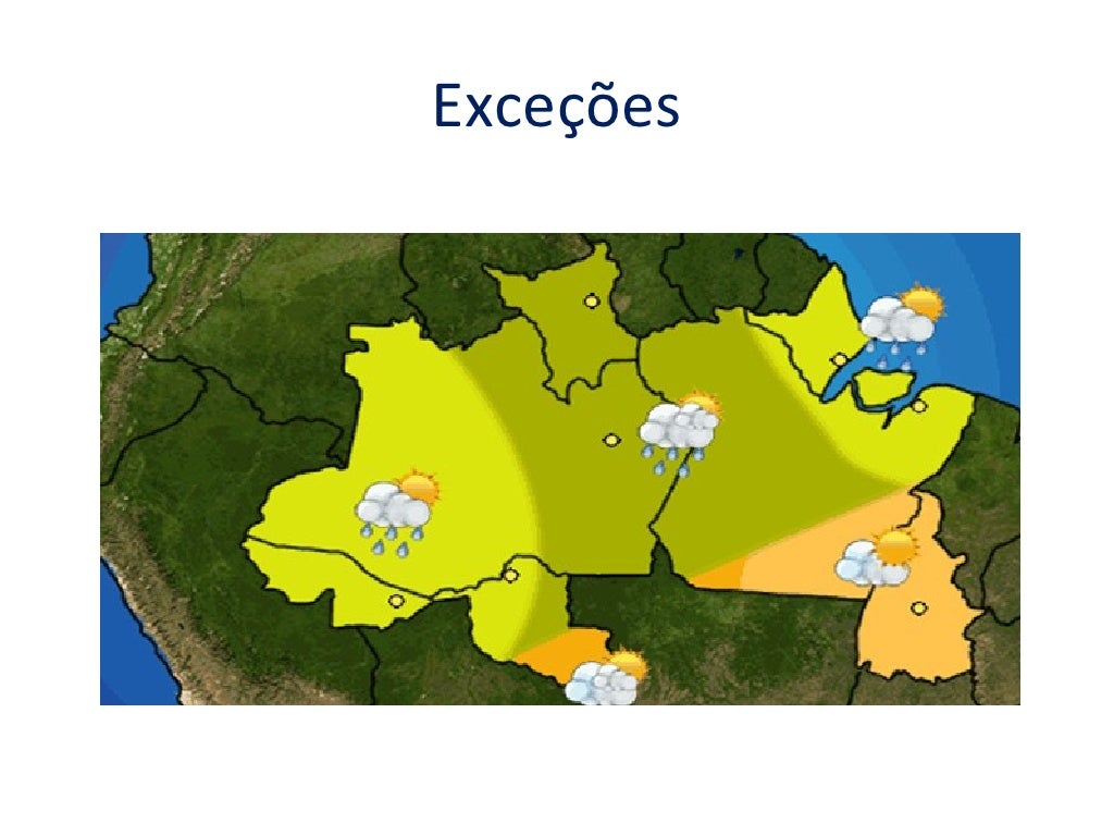 Relevo região norte