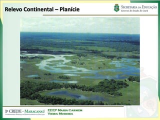 Relevo Continental – Planície 