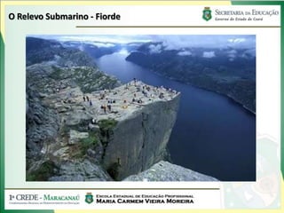 O Relevo Submarino - Fiorde
 