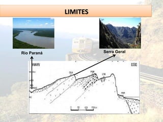 LIMITES
Serra GeralRio Paraná
 