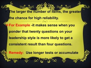 Reliability | PPTX