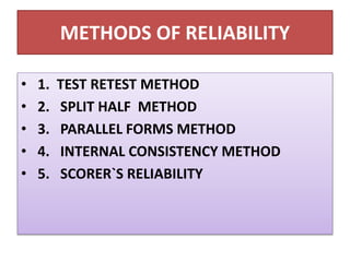 Reliability | PPTX