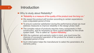 Reliability.pptx related to quality related | PPTX