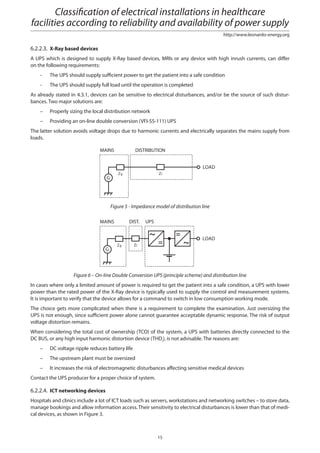 Classification of electrical installations in healthcare facilities | PDF