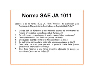 Reliability Maintenance Centered