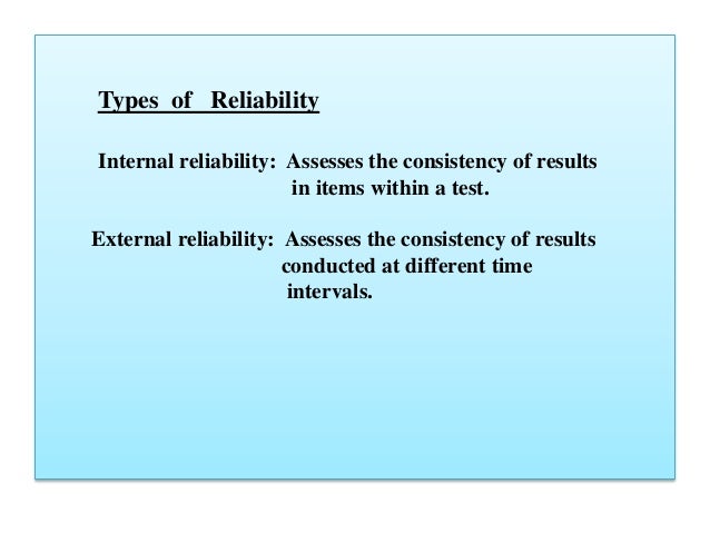 principles of assessment reliability examples principles of assessment reliability examples