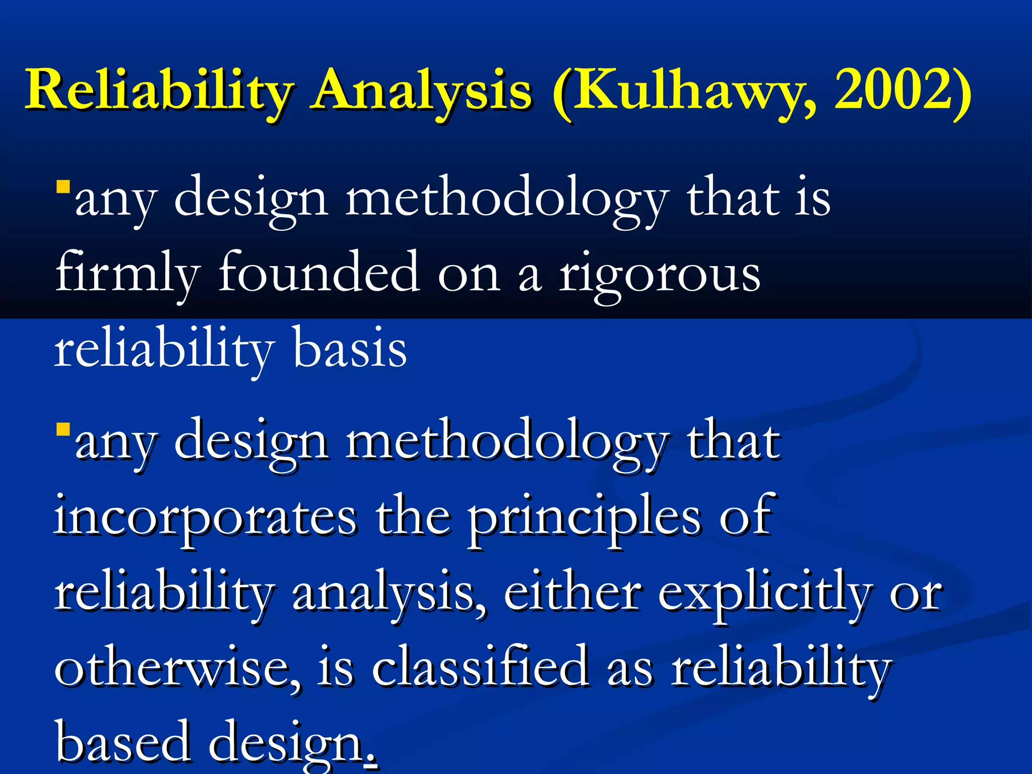 Reliability-based design of pile foundations | PPT