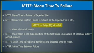 Reliability and clock synchronization