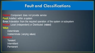 Reliability and clock synchronization