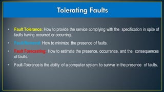 Reliability and clock synchronization