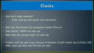 Reliability and clock synchronization