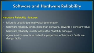 Reliability and clock synchronization