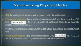 Reliability and clock synchronization