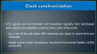 Reliability and clock synchronization