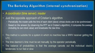 Reliability and clock synchronization