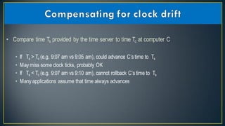 Reliability and clock synchronization