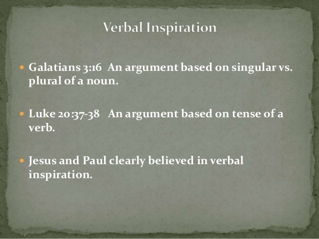 inspiration and inerrancy of the bible First, we will consider inspiration a few days ago, we briefly studied 2 timothy today, there is an assault on the inerrancy of scripture that tells us the bible is a. inspiration and inerrancy of the bible First, we will consider inspiration a few days ago, we briefly studied 2 timothy today, there is an assault on the inerrancy of scripture that tells us the bible is a.