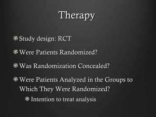 Concealed Randomization Reliability and validity | PPT