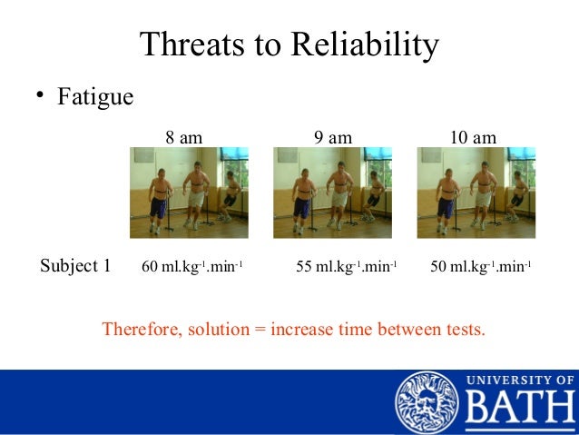 relationship between reliability and validity