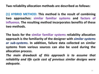 Reliability engineering chapter-2 reliability of systems | PPTX