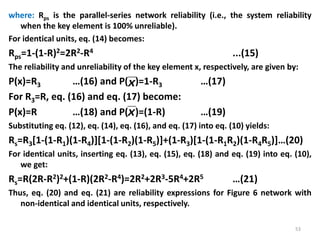 Reliability engineering chapter-2 reliability of systems | PPTX