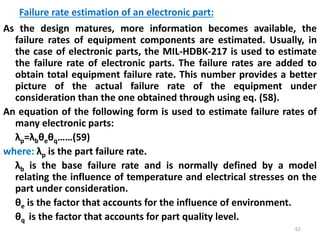 Reliability engineering chapter-2 reliability of systems | PPTX