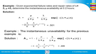 Reliability Engineering Failure Questions Reliability Engineering intro.pptx