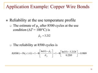 Reliability estimation from accelerated degradation testing | PDF