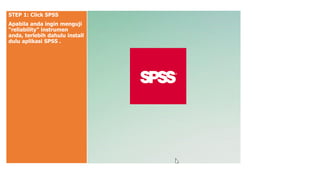 Instrument Reliability instrument using SPSS | PDF
