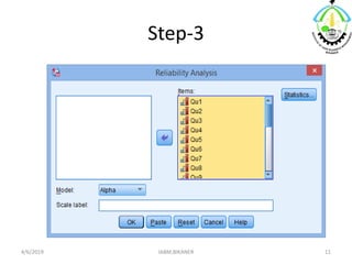 Reliability Datalist Reliability of data set | PPTX