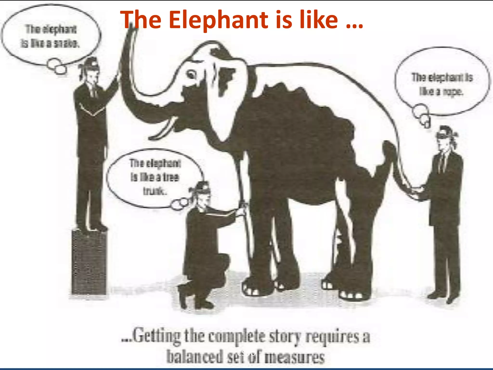 3/10/2010CSDO10The Elephant is like …