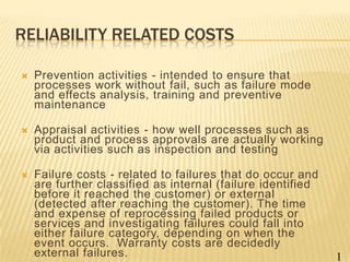 Reliability Training Lesson 1 Basics | PPT
