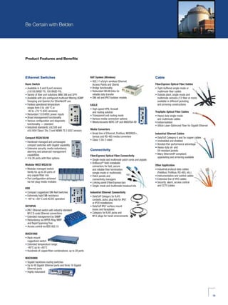 Belden Industrial Ethernet Brochure | PDF