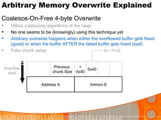 Reliable Windows Heap Exploits | PPT