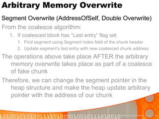 Reliable Windows Heap Exploits | PPT