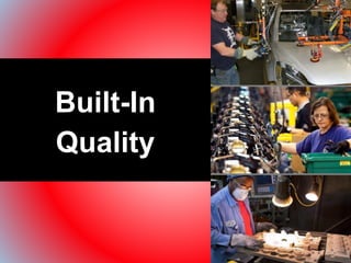 Built-In
Quality
 