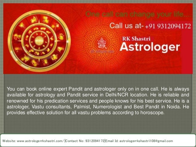 Reliable Astrologer and Best Pandit in Noida – RK Shastri