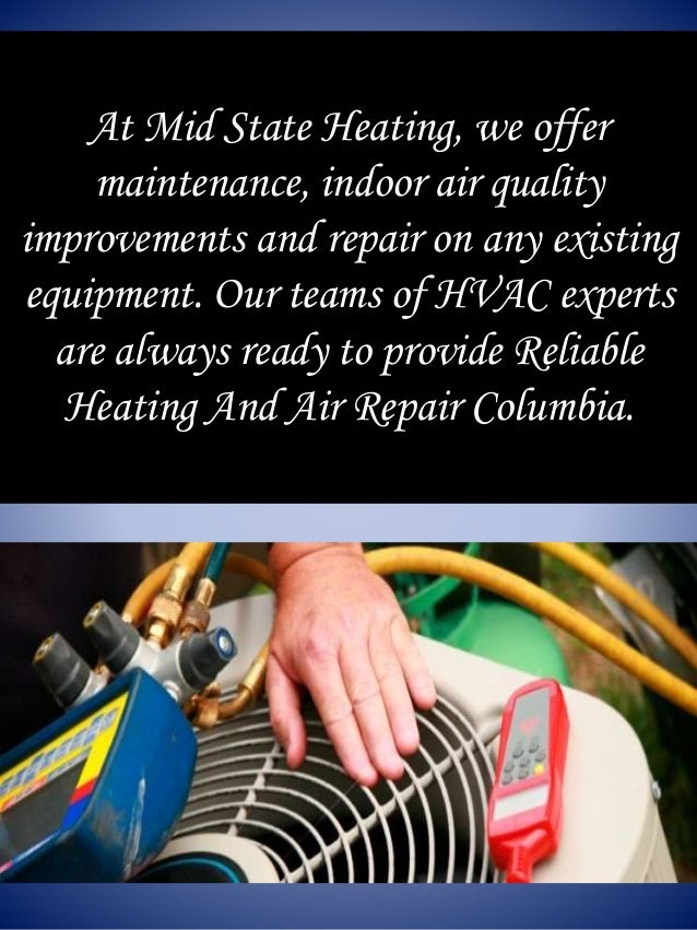 Reliable Heating And Air Repair Columbia