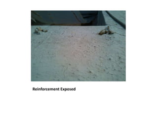 Reinforcement Exposed
 